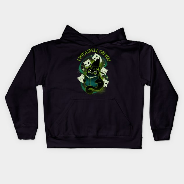 I put a Spell on you! Kids Hoodie by rikolaa